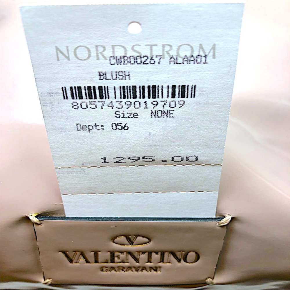 AUTHENTIC VALENTINO HANDBAG/SHOULDER BAG W/RECEIPT BLUSH COLOR BUY NOW & ENJOY:)